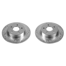 Load image into Gallery viewer, PowerStop Evolution Drilled &amp; Slotted Rotors - Main Product View