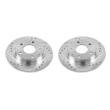 Load image into Gallery viewer, PowerStop Evolution Drilled &amp; Slotted Rotors - Main Product View