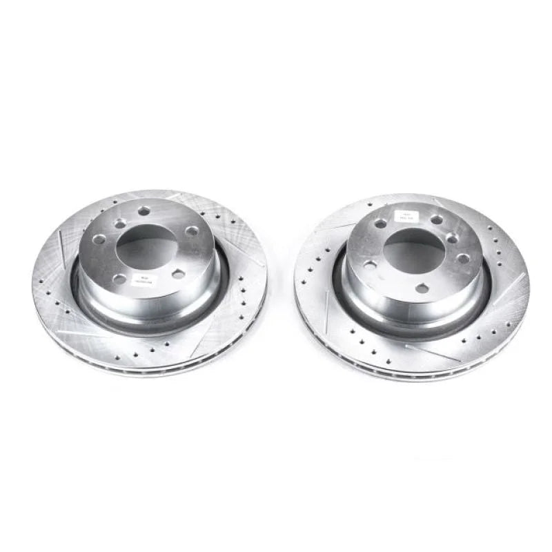 PowerStop Evolution Drilled & Slotted Rotors - Main Product View