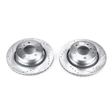 Load image into Gallery viewer, PowerStop Evolution Drilled &amp; Slotted Rotors - Main Product View