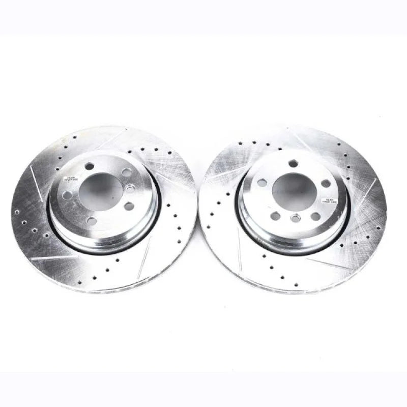 PowerStop Evolution Drilled & Slotted Rotors - Main Product View