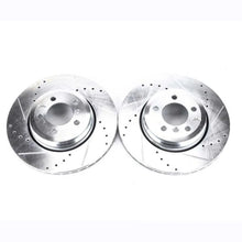 Load image into Gallery viewer, PowerStop Evolution Drilled &amp; Slotted Rotors - Main Product View