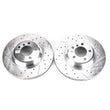 Load image into Gallery viewer, PowerStop Evolution Drilled &amp; Slotted Rotors - Main Product View
