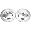 Load image into Gallery viewer, PowerStop Evolution Drilled &amp; Slotted Rotors - Main Product View