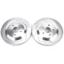 Load image into Gallery viewer, PowerStop Evolution Drilled &amp; Slotted Rotors - Main Product View