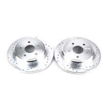 Load image into Gallery viewer, PowerStop Evolution Drilled &amp; Slotted Rotors - Pair fits 2005-2010 Jeep Commander / Grand Cherokee - Main Product View