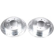 Load image into Gallery viewer, PowerStop Evolution Drilled &amp; Slotted Rotors - Pair fits 2006-2010 Hummer H3 / H3T - Main Product View