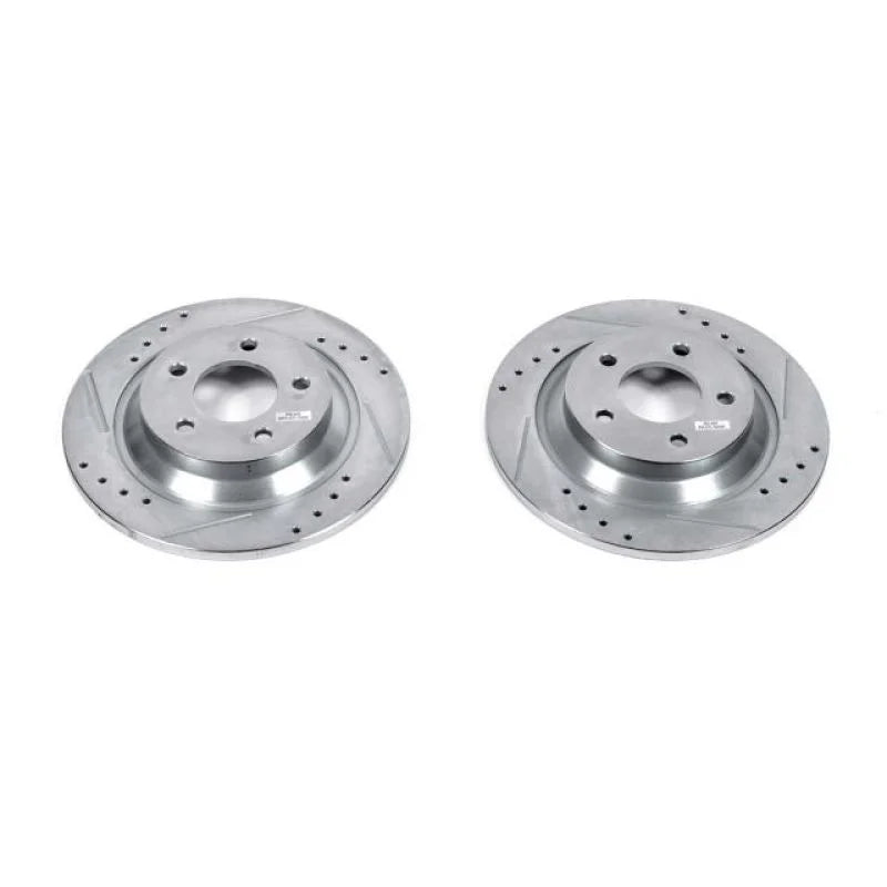 PowerStop Evolution Drilled & Slotted Rotors - Main Product View