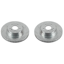 Load image into Gallery viewer, PowerStop Evolution Drilled &amp; Slotted Rotors - Main Product View