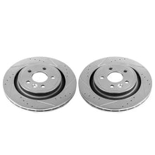 Load image into Gallery viewer, PowerStop Evolution Drilled &amp; Slotted Rotors - Main Product View