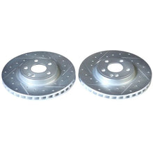 Load image into Gallery viewer, PowerStop Evolution Drilled &amp; Slotted Rotors - Main Product View