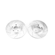 Load image into Gallery viewer, PowerStop Evolution Drilled &amp; Slotted Rotors - Pair fits 2017-2020 Lincoln Mkz - Main Product View