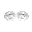 Load image into Gallery viewer, PowerStop Evolution Drilled &amp; Slotted Rotors - Pair fits Ford Ecosport / 2018-2021 Ford Ecosport S - Main Product View