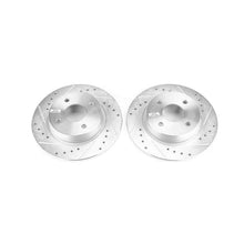 Load image into Gallery viewer, PowerStop Evolution Drilled &amp; Slotted Rotors - Pair fits Ford Ecosport / 2018-2021 Ford Ecosport S - Main Product View