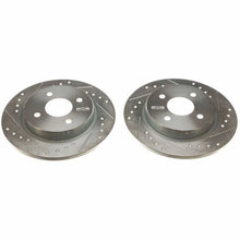 Load image into Gallery viewer, PowerStop Evolution Drilled &amp; Slotted Rotors - Pair fits Ford Ecosport / 2018-2022 Ford Ecosport S - Main Product View