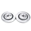 Load image into Gallery viewer, PowerStop Evolution Drilled &amp; Slotted Rotors - Pair fits Jeep Grand / 2006-2010 Jeep Grand Cherokee SRT8 - Main Product View