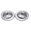 Load image into Gallery viewer, PowerStop Evolution Drilled &amp; Slotted Rotors - Pair fits Jeep Grand / 2006-2010 Jeep Grand Cherokee SRT8 - Main Product View