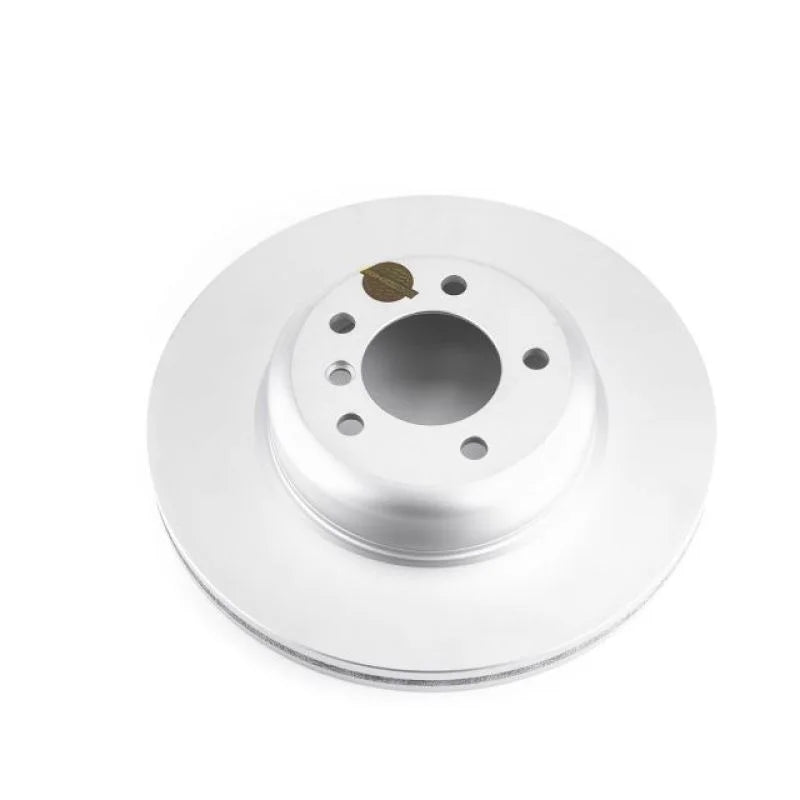 PowerStop Evolution Front High Carbon Geomet Coated Rotor fits 2008-2013 BMW 135I / 2013 BMW 135IS - Main Product View
