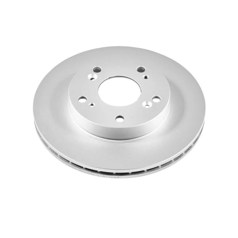 PowerStop Evolution Geomet Coated Front Rotor fits 2002-2006 Acura RSX / 2011-2015 Honda CR-Z / 2006-2011 Honda Civic DX /...