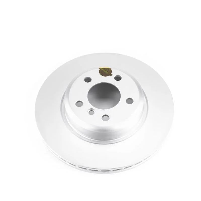 PowerStop Evolution High Carbon Geomet Coated Front Rotor fits 2011-2016 BMW 528I / 2012-2016 BMW 528I Xdrive / 2017 2018 ...