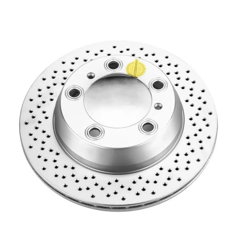 PowerStop Evolution High Carbon Geomet Coated Rotor fits Porsche 718 / 2017-2024 Porsche 718 Boxster / 2017-2024 Porsche 7...