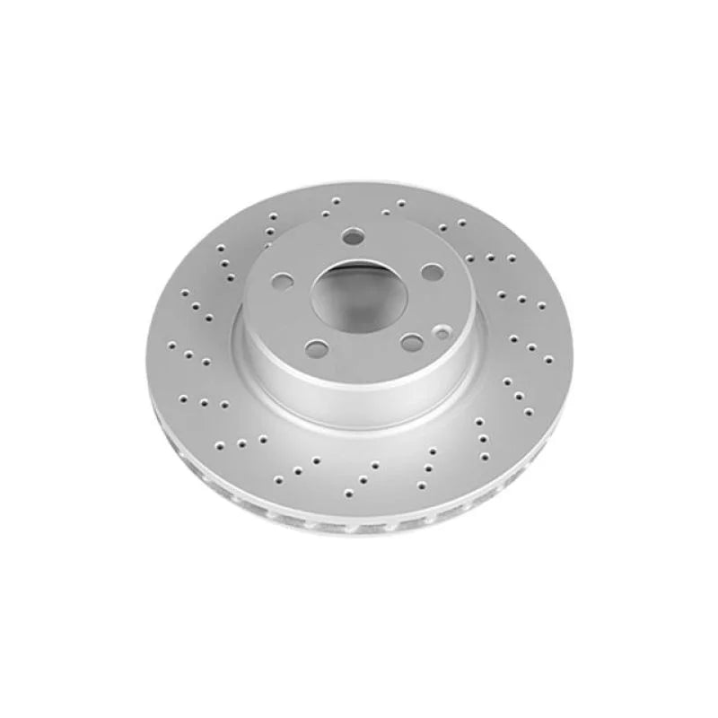 PowerStop Evolution High Carbon Geomet Coated Rotor Front fits 2003-2006 Mercedes-Benz CL500 / 2006 Mercedes-Benz S350 / 2...