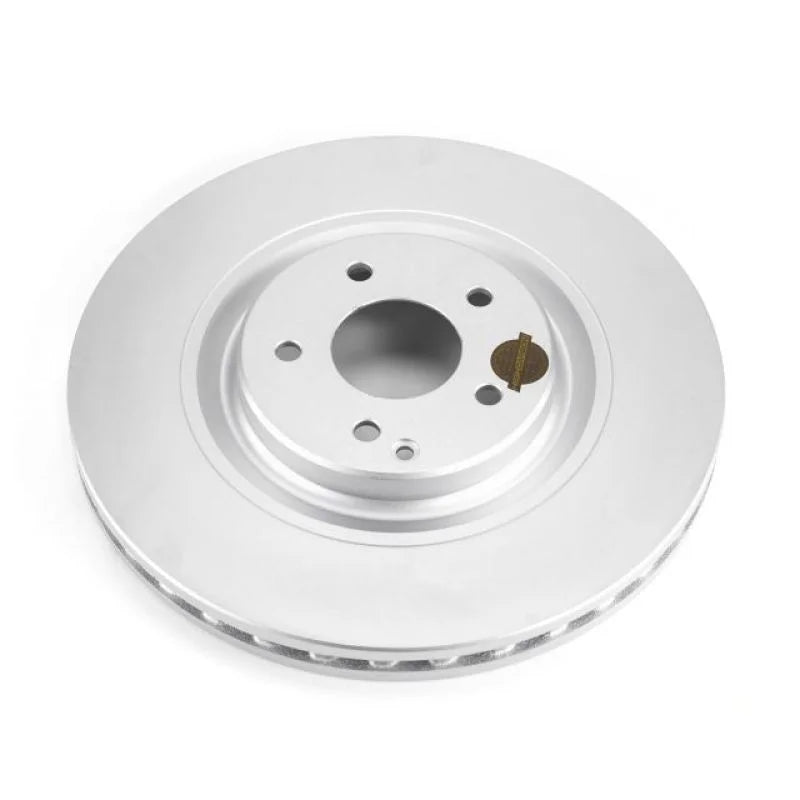 PowerStop Evolution High Carbon Geomet Coated Rotor Front fits 2003-2006 Mercedes-Benz CLK500 - Main Product View