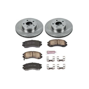 PowerStop Front Autospecialty Brake Kit fits 1990-1996 Subaru Impreza / Legacy - Main Product View