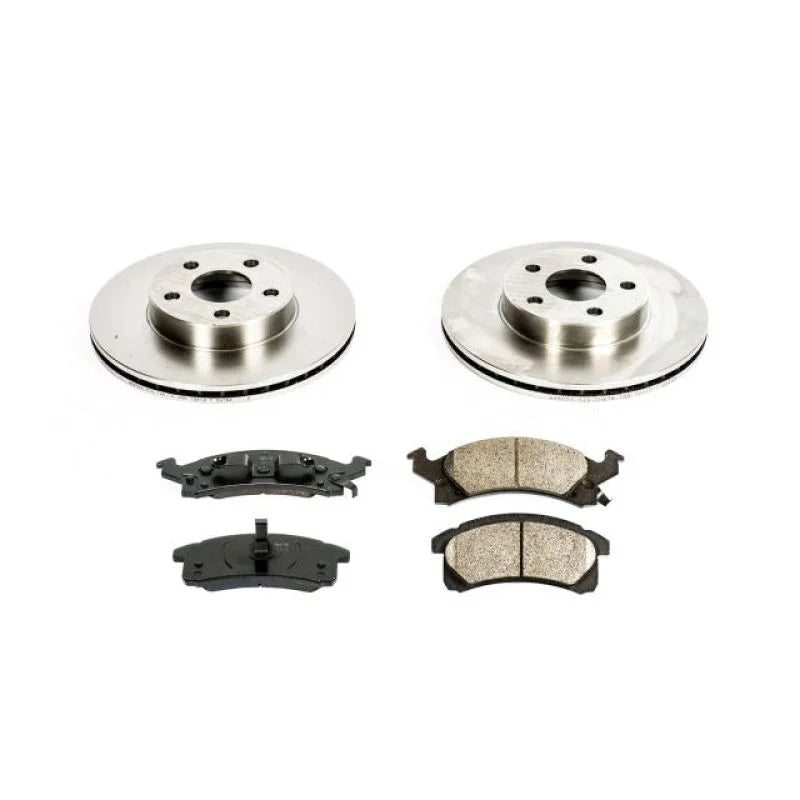 PowerStop Front Autospecialty Brake Kit fits 1990-1997 Buick Skylark / 1990-1998 Buick Skylark Custom / 1992-1996 Chevrole...