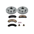 Load image into Gallery viewer, PowerStop Front Autospecialty Brake Kit fits 1990-1997 Ford Aerostar / 1990-1994 Ford Aerostar Eddie Bauer - Main Product ...