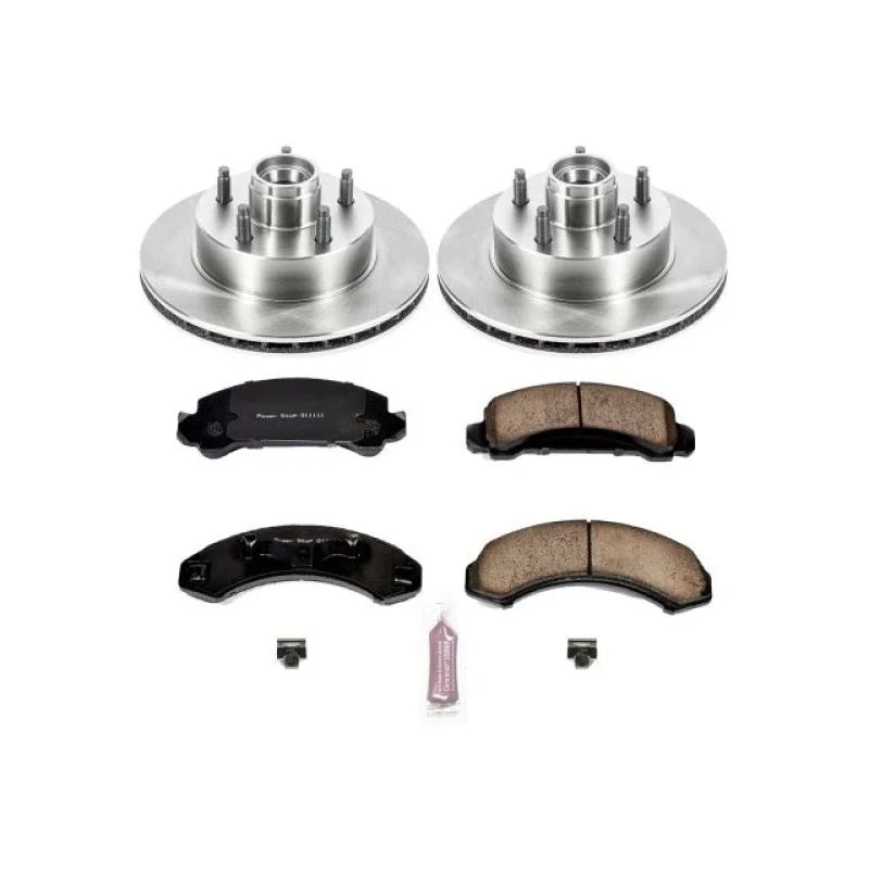 PowerStop Front Autospecialty Brake Kit fits 1990-1997 Ford Aerostar / 1990-1994 Ford Aerostar Eddie Bauer / 1991-1994 For...