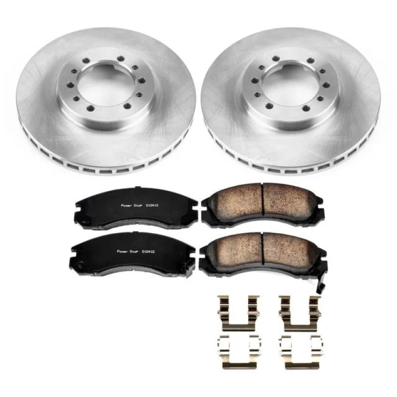 PowerStop Front Autospecialty Brake Kit fits 1991-2004 Mitsubishi Montero / Montero SPORT - Main Product View