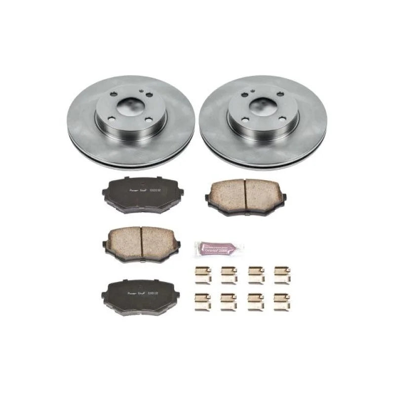 PowerStop Front Autospecialty Brake Kit fits 1994-1997 1999-2005 Mazda Miata - Main Product View