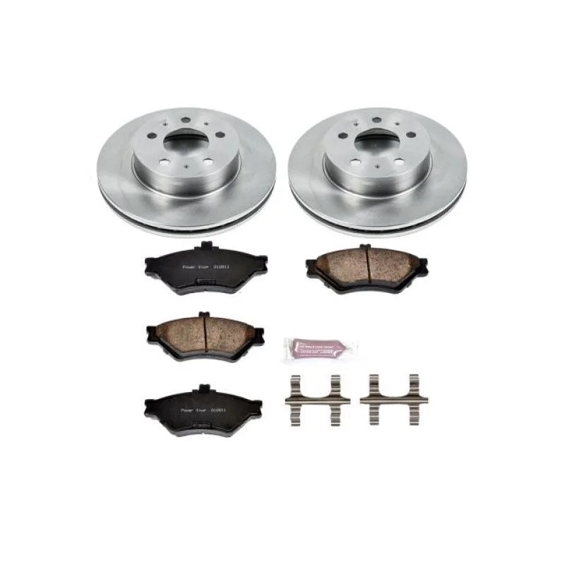 PowerStop Front Autospecialty Brake Kit fits 1995-1997 Ford Crown Victoria / 1995-1997 Lincoln Town Car / 1996 Lincoln Tow...