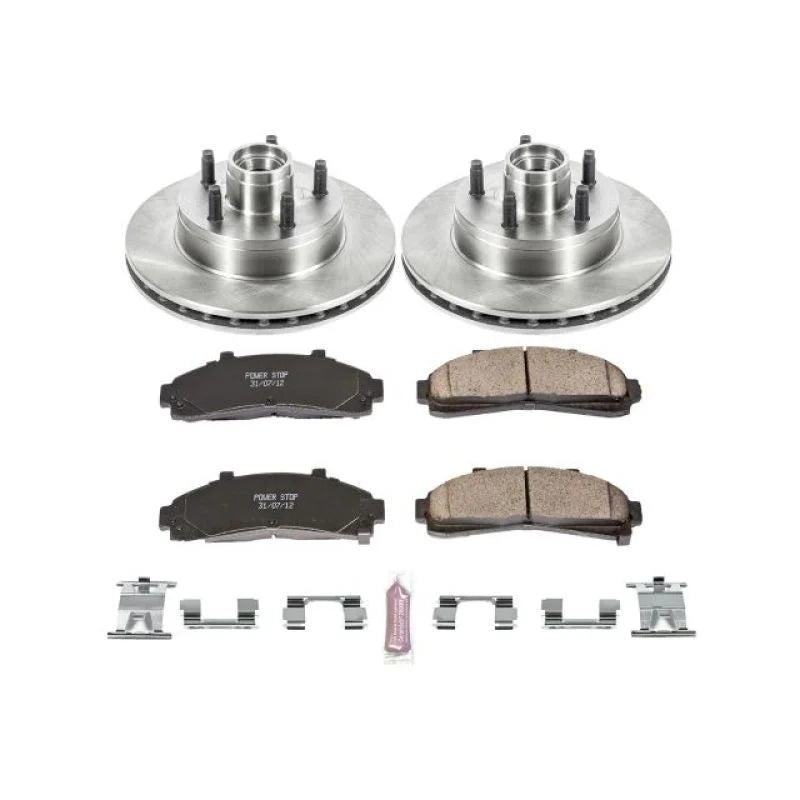 PowerStop Front Autospecialty Brake Kit fits 1995-1997 Ford Ranger Splash / 1997 Ford Ranger SPORT / 1995-1996 Ford Ranger...