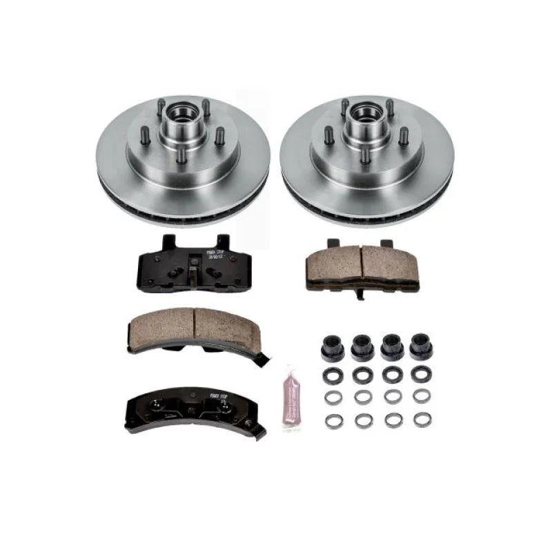 PowerStop Front Autospecialty Brake Kit fits 1995-1999 Chevrolet C1500 / 1992-1999 Chevrolet C1500 Suburban / 1996-2002 Ch...