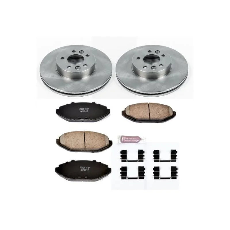 PowerStop Front Autospecialty Brake Kit fits 1998-2002 Ford Crown Victoria / 2002 Ford Crown Victoria LWB / 1998 1999 Linc...