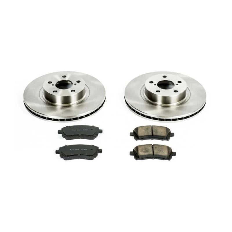 PowerStop Front Autospecialty Brake Kit fits 1998-2002 Subaru Forester / 1998-2001 Subaru Impreza / 1997-2002 Subaru Legac...