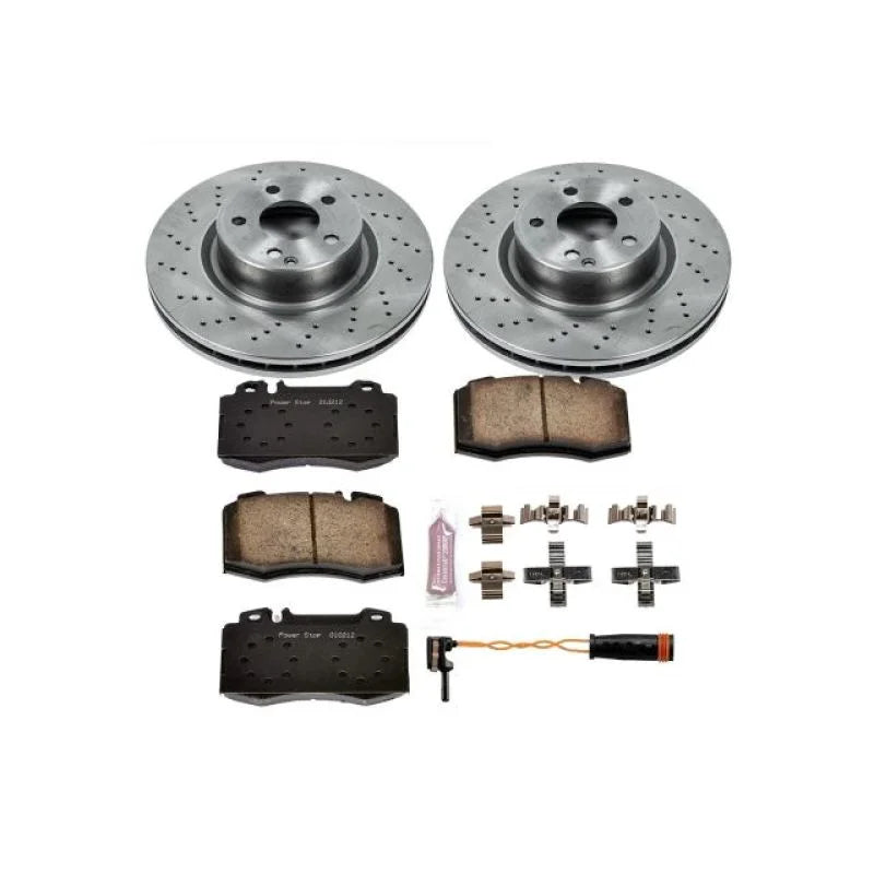 PowerStop Front Autospecialty Brake Kit fits 1999-2003 Mercedes-Benz CL500 / 2000-2002 Mercedes-Benz S430 / 2000-2003 Merc...