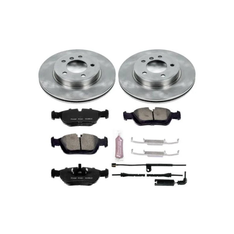 PowerStop Front Autospecialty Brake Kit fits 2000 BMW 323CI / 2000 BMW 323I / 2001-2006 BMW 325CI / 2001-2005 BMW 325I / 2...