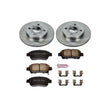 Load image into Gallery viewer, PowerStop Front Autospecialty Brake Kit fits 2000 Toyota Echo - Main Product View