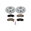 Load image into Gallery viewer, PowerStop Front Autospecialty Brake Kit fits 2000-2006 Honda Insight - Main Product View