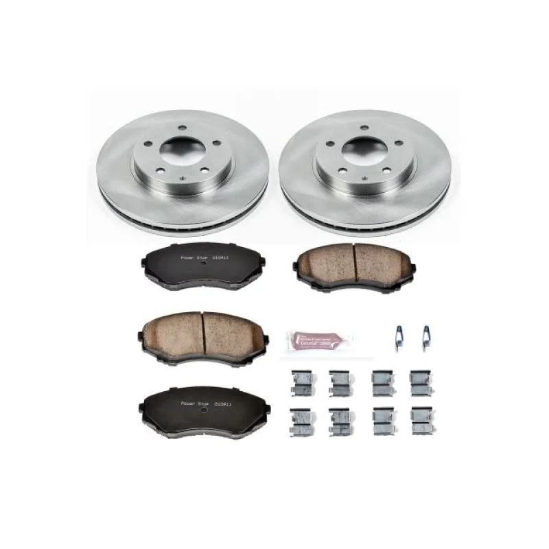 PowerStop Front Autospecialty Brake Kit fits 2000-2006 Mazda MPV - Main Product View