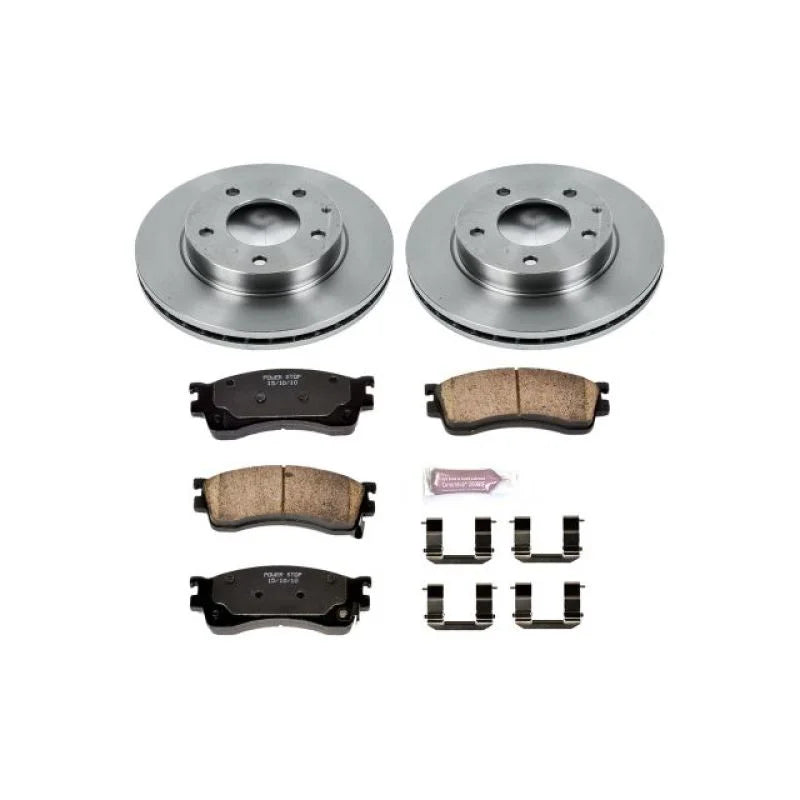 PowerStop Front Autospecialty Brake Kit fits 2001-2003 Mazda Protege / PROTEGE5 - Main Product View