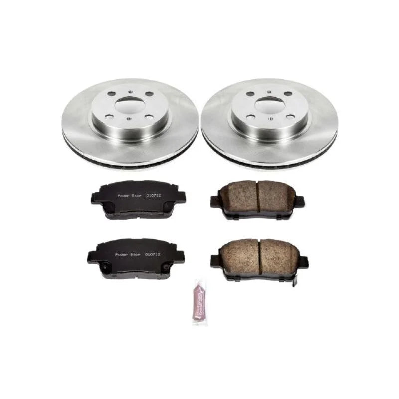 PowerStop Front Autospecialty Brake Kit fits 2001-2003 Toyota Prius - Main Product View