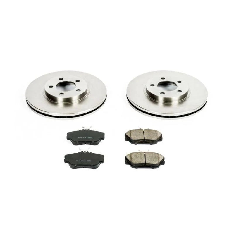 PowerStop Front Autospecialty Brake Kit fits 2001-2004 Ford Taurus LX / 2001-2007 Ford Taurus SE / 1996-1999 Ford Taurus S...
