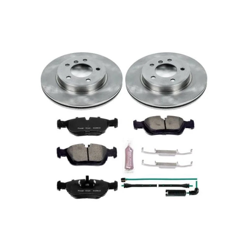 PowerStop Front Autospecialty Brake Kit fits 2001-2005 BMW 325XI - Main Product View