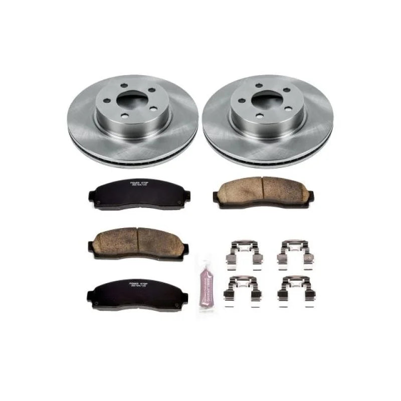 PowerStop Front Autospecialty Brake Kit fits 2001-2005 Ford Explorer SPORT / 2003-2005 Ford Ranger Edge / 2004-2009 Ford R...