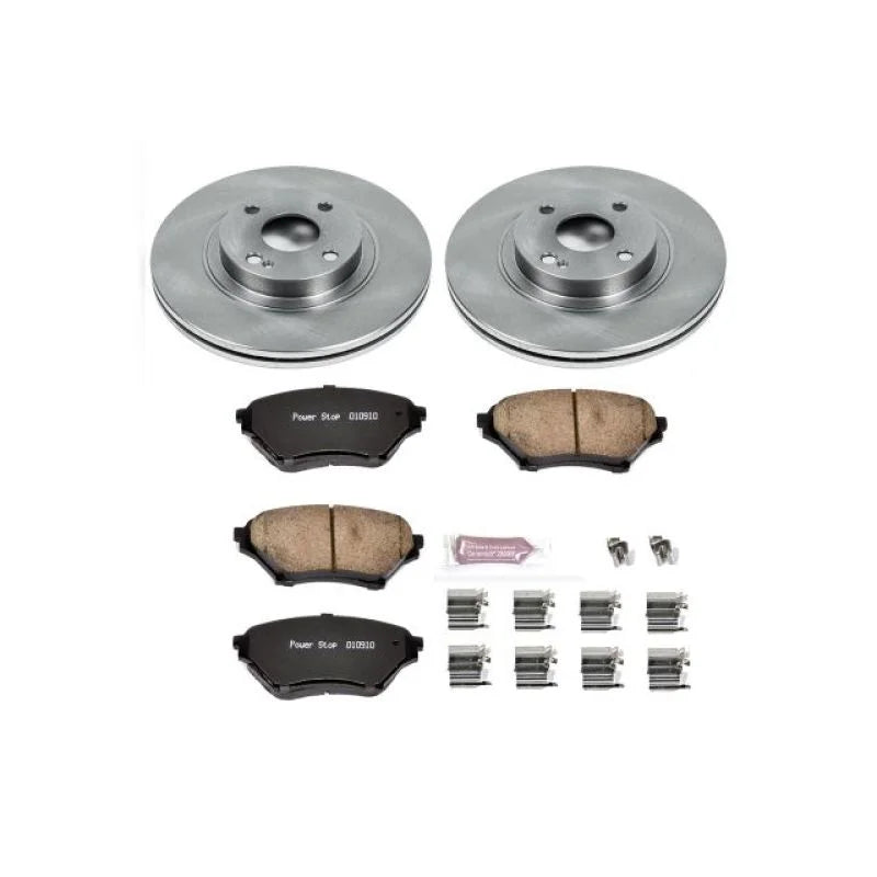 PowerStop Front Autospecialty Brake Kit fits 2001-2005 Mazda Miata - Main Product View