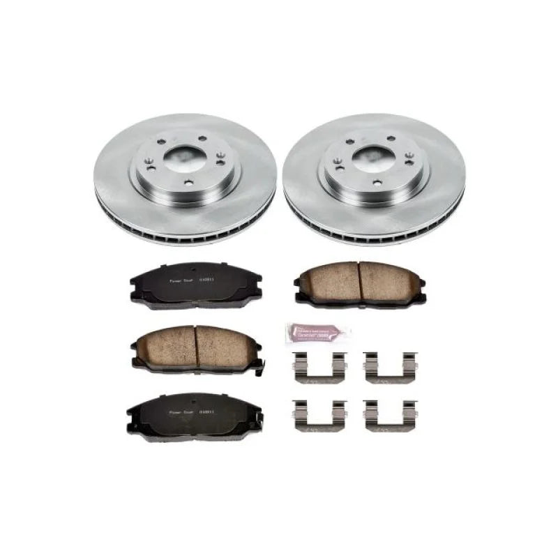 PowerStop Front Autospecialty Brake Kit fits 2001-2006 Hyundai Santa Fe - Main Product View